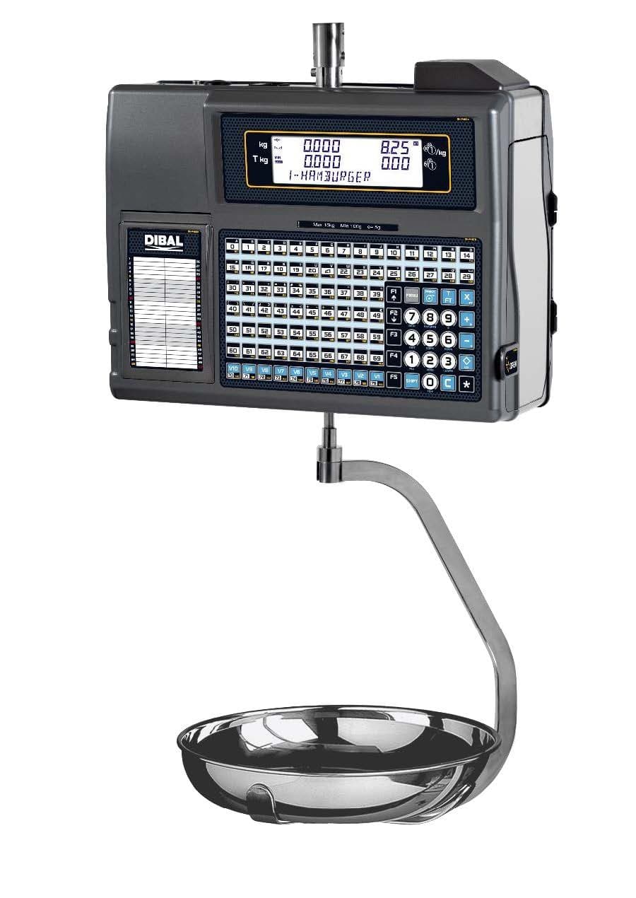 Balanza colgante Dibal Serie 500 con impresora integrada